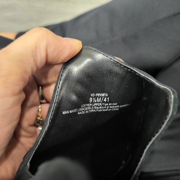Vince Camuto LEATHER Pevista Ankle Boots Size 9.5 - Picture 8 of 8